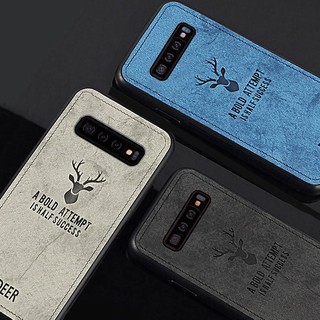 Ốp lưng silicon mềm hình hươu cho Samsung Galaxy Note 8 Note 9 S9 Plus S10e S10 Plus A20 A30 A50 M20