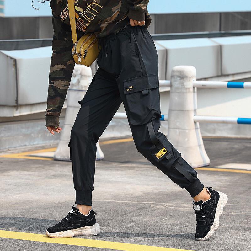 Quần Jogger Kaki Nam Nữ Túi Hộp Unisex Chất Dày Dặn