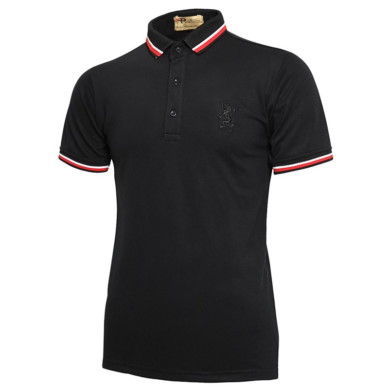 Áo thun nam siêu đẹp cổ bẻ phối bo sang trọng Pigofashion AHT09 (chọn màu) | BigBuy360 - bigbuy360.vn