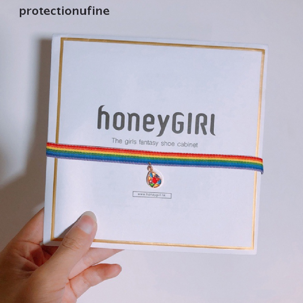 Vòng cổ choker/vòng tay màu cầu vồng LGBT PR3VN Gay Pride thời trang dành cho phái nữ