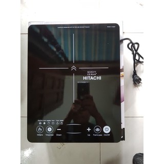 [Kèm nồi lẩu] Bếp từ đơn Hitachi model DH-15T7 Made in Japan.