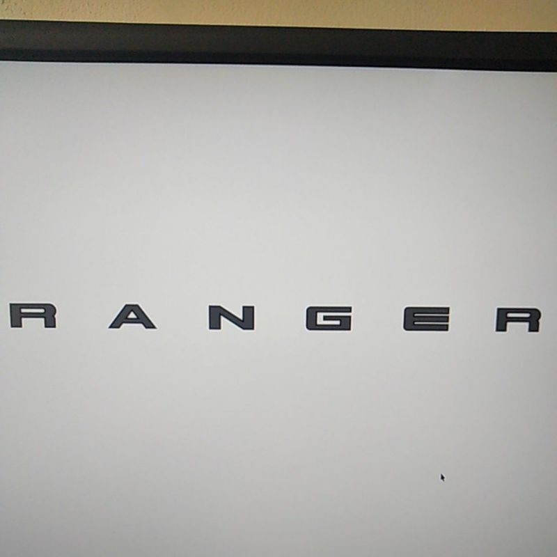 Chữ ranger dán đuôi xe,tem ranger,tem dán xe ranger,tem dán xe wildtrak,tem dán xe bán tải,tem ranger đời cũ