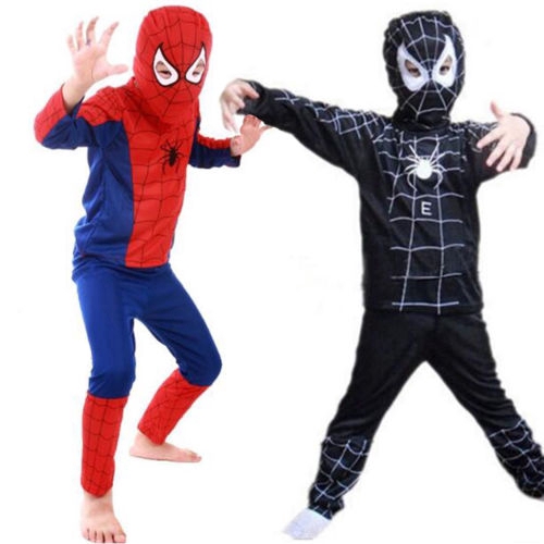 Trang phục hóa trang spiderman/superman độc đáo cho đêm Halloween