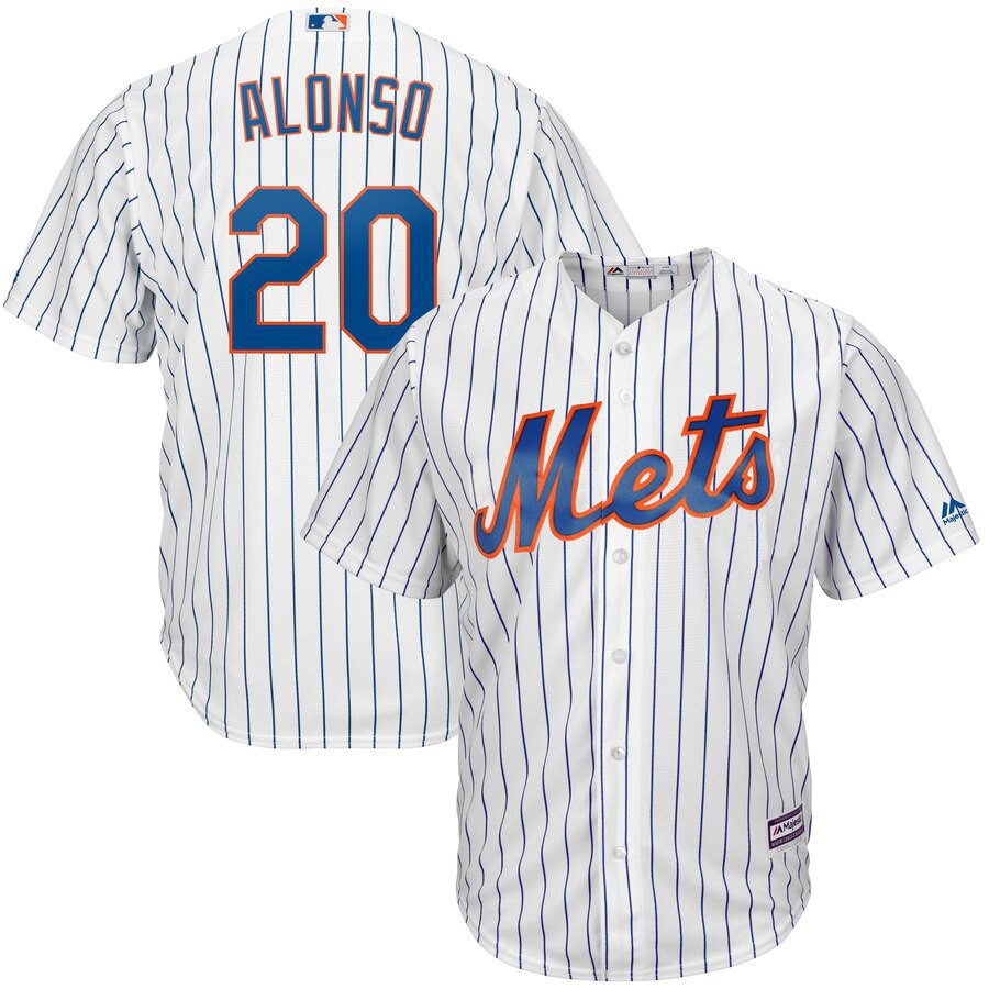 Áo thun bóng chày MLB in chữ Pete Alonso số 20 thời trang năng động
