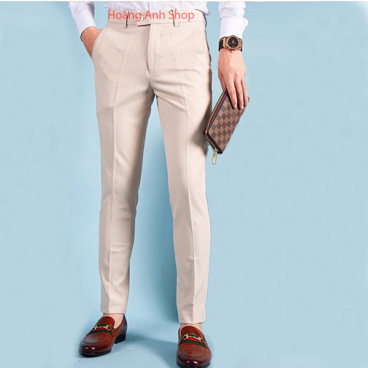 QUẦN TÂY NAM THỜI TRANG CÔNG SỞ ÔM DÁNG VẢI DÀY CO DÃN | BigBuy360 - bigbuy360.vn