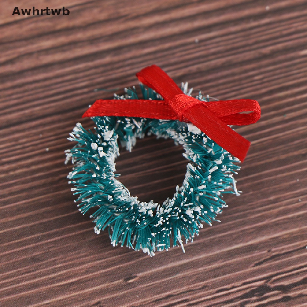 Set 10 Vòng Nguyệt Quế Mini Trang Trí Giáng Sinh