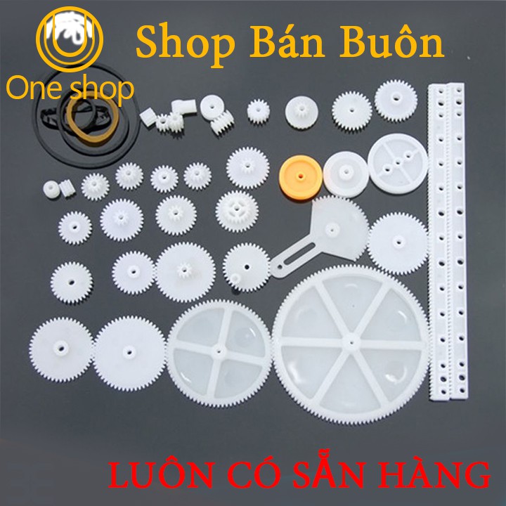 Bộ Bánh Răng Nhựa 34 Chi Tiết