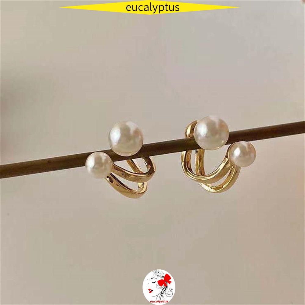 Bông Tai Đính Ngọc Trai Thời Trang Sang Trọng Cho Nữ