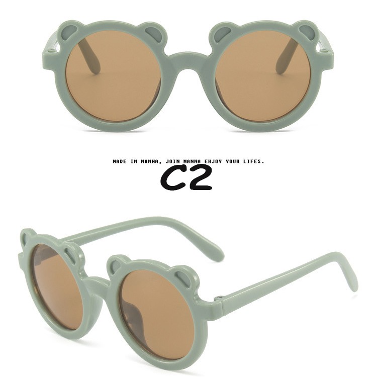 Kính mắt kiểu gấu thời trang Hàn cho trẻ em | BigBuy360 - bigbuy360.vn