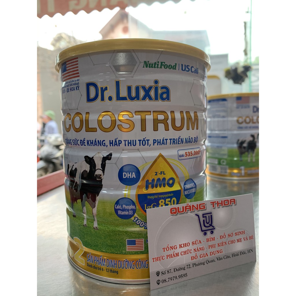 Sữa Dr.luxia Colostrum Step2 6-12t 800g