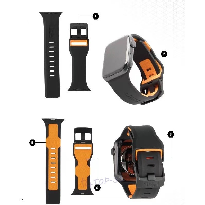 Dây Đeo Silicone Thời Trang Dành Cho Đồng Hồ Thông Minh Apple Watch 38 / 40/41mm 42 / 44/45mm Silicon 1 / 2 / 3 / 4 / 5/6/7/SE
