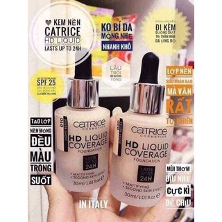 KEM NỀN CATRICE HD 24H