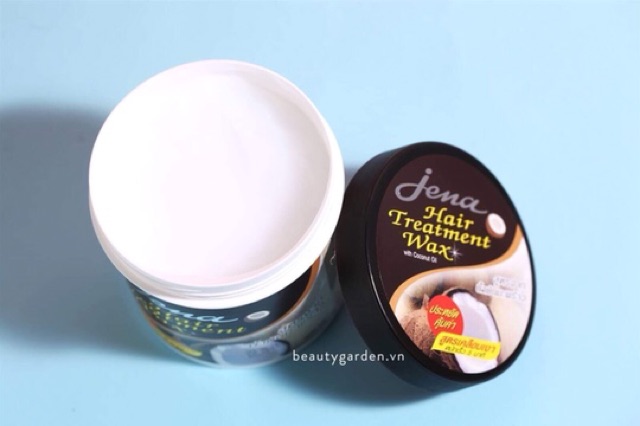 Review kem ủ tóc tinh dầu dừa Jena Coconut Hair Treatment Wax 500ml