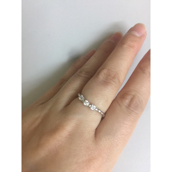 Nhẫn bạc đá trắng si tuyển