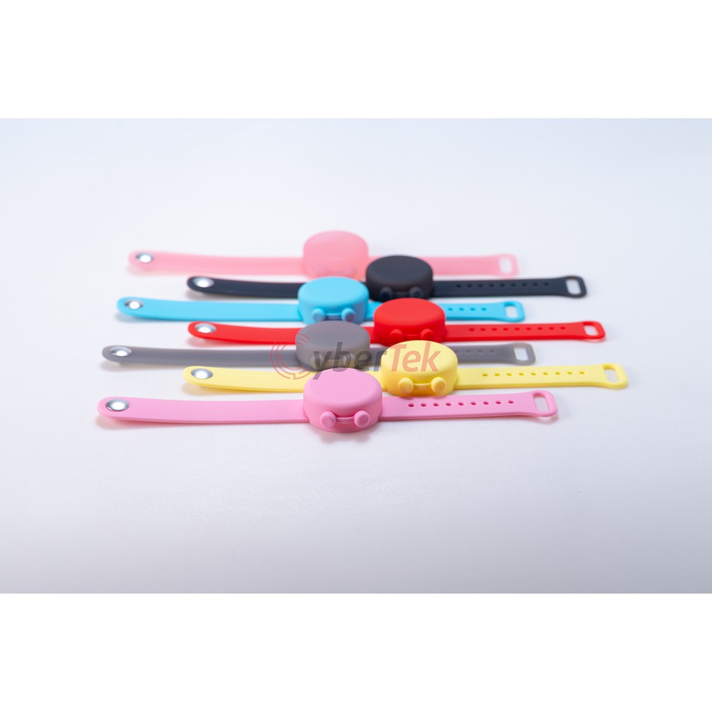 [COMBO HOT] Combo 5 vòng đeo tay silicon chứa Gel vệ sinh diệt khuẩn, ngăn ngừa virus tiện lợi | BigBuy360 - bigbuy360.vn