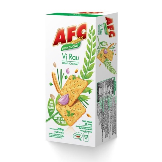 Bánh AFC vị rau hộp 200g