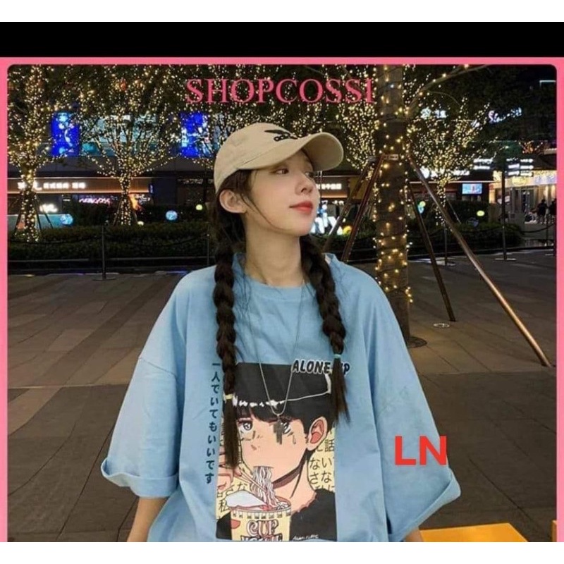 Áo phông cậu bé ăn mì TH6