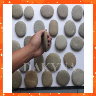 Đá Cuội Tắm Tẩy tế bào Chết 💎💎 Đá kỳ tắm tự nhiên (tròn dẹt - đẹp xuất sắc)