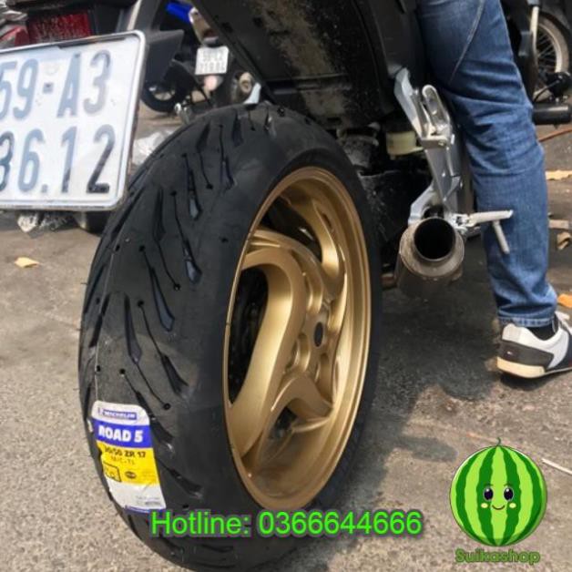 ( Lốp ) Michelin Road 5 ! 120/70-17 + 180/55-17 + 190/55-17 , 190/50-17 _ Lốp Trung Thành