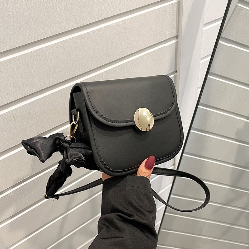 Túi xách nữ thời trang công sở da tote trơn nhã nhặn kết hợp khuy cài cách điệu Samsora store KN2101