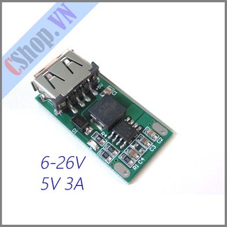 Mạch nguồn hạ áp USB 12V 24V to 5V 3A DC-DC