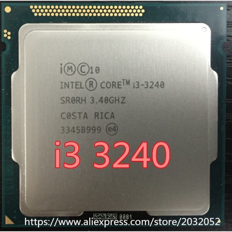 CPU SOCKET 1155 I3-3240 | WebRaoVat - webraovat.net.vn