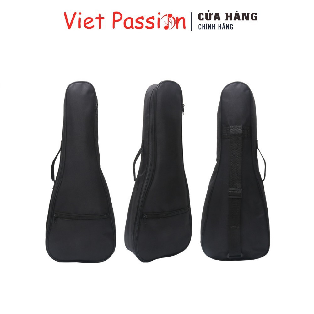 Bao đựng đàn ukulele VietPassion loại 3 lớp, 1 lớp đủ các kích cỡ soprano 21 inch, concert 23 inch, tenor 26 inch