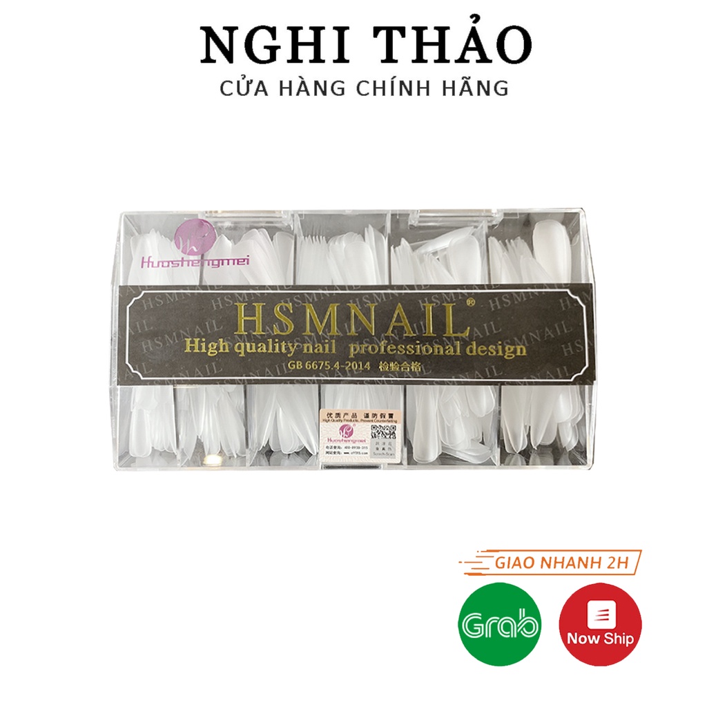 Móng úp HSM nail nhám trong cao cấp