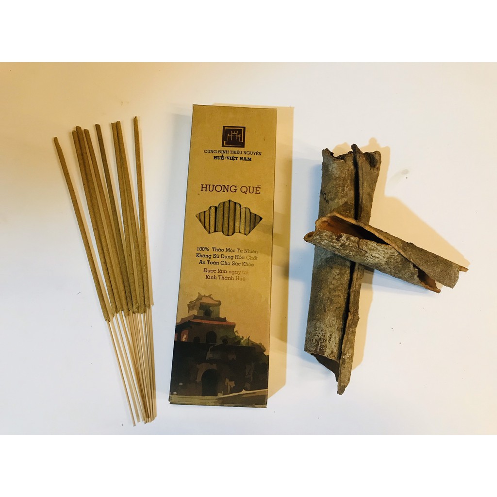 Nhang sạch Huế | 20cm | Set 6 loại, Trầm, Sen, Quế, Sả, Khuynh Diệp, Tràm