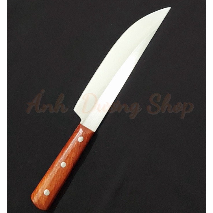 Combo dao chặt, thái, hoa quả thép Nhật trắng không gỉ