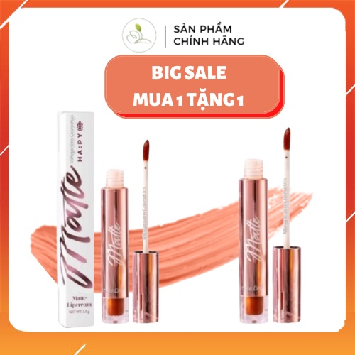 Son Ha:py Mattle Liptick Mini Garden Phiên Bản Mới 2022, Son Kem SIêu Lì 9 Tone Màu Cực Đẹp [SP CHÍNH HÃNG]