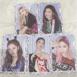 Postcard pre order itzy icy - ảnh to chính hãng