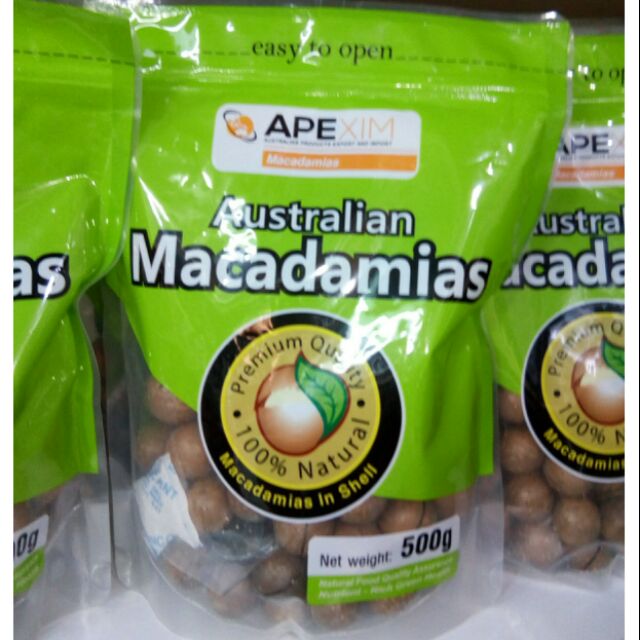 Hạt macca Úc 500g, date 2020