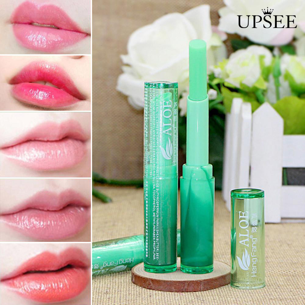 (Hàng Mới Về) Son Dưỡng Môi Lô Hội 1.7g Thay Đổi Màu Sắc Lâu Trôi Chống Thấm Nước Không Dính | BigBuy360 - bigbuy360.vn