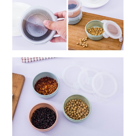 Hộp chữ nhật tròn nhựa đựng thực phẩm tiện lợi để bảo quản thức ăn, mang đi làm có nắp chắc chắn Tika store