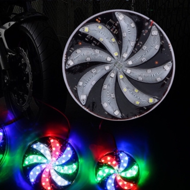 Đèn led xoay 12V cho ô tô xe tải xe máy