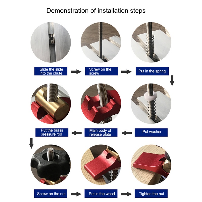 Đai Ốc Chữ T Chuyên Dụng Cho Máy Nén Chế Biến Gỗ