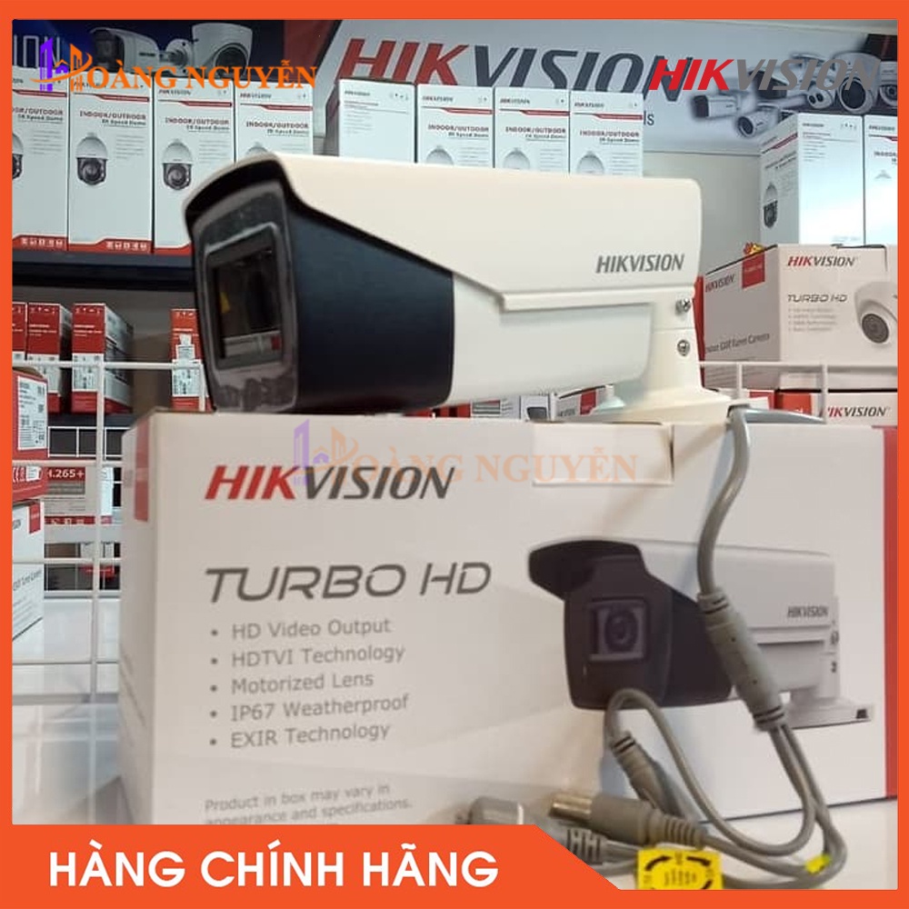 [NHÀ PHÂN PHỐI] Camera Giám Sát Hikvision DS-2CE19D3T-IT3ZF 2MP - Hình Trụ Hồng Ngoại 30m, Tiêu Chuẩn Ngoài Trời