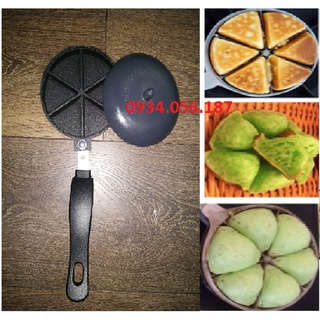 Khuôn tam giác nướng bánh khoai mì, trứng cút, bánh bò chống dính.