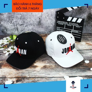 [ĐỔI TRẢ 1:1] Mũ lưỡi trai thể thao JD đen trắng / non luoi trai den trang / nón kết / mu ket