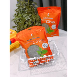 Hạt Chia Hữu Cơ Healthy Food Organic Chia Seed Orange Bag 500g