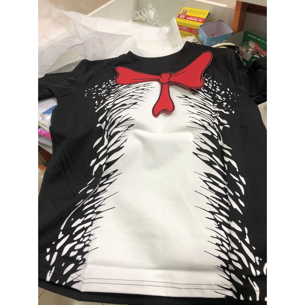 Áo Dr Seuss cho bé từ 8-10 tuổi hóa trang Halloween- Hàng xuất dư của Amscan