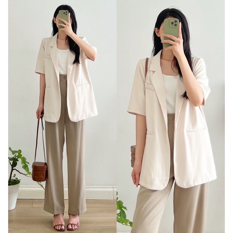 Áo blazer 1 cúc (9661) _ A0527 | BigBuy360 - bigbuy360.vn