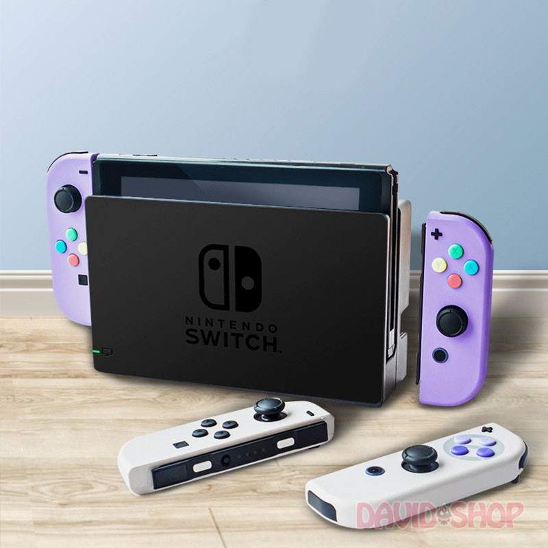 [Mã 253ELSALE hoàn 7% đơn 300K] Vỏ Joy-Con chất lượng cao kèm đầy đủ nút bấm, ốc bắt vỏ cho máy Nintendo Switch