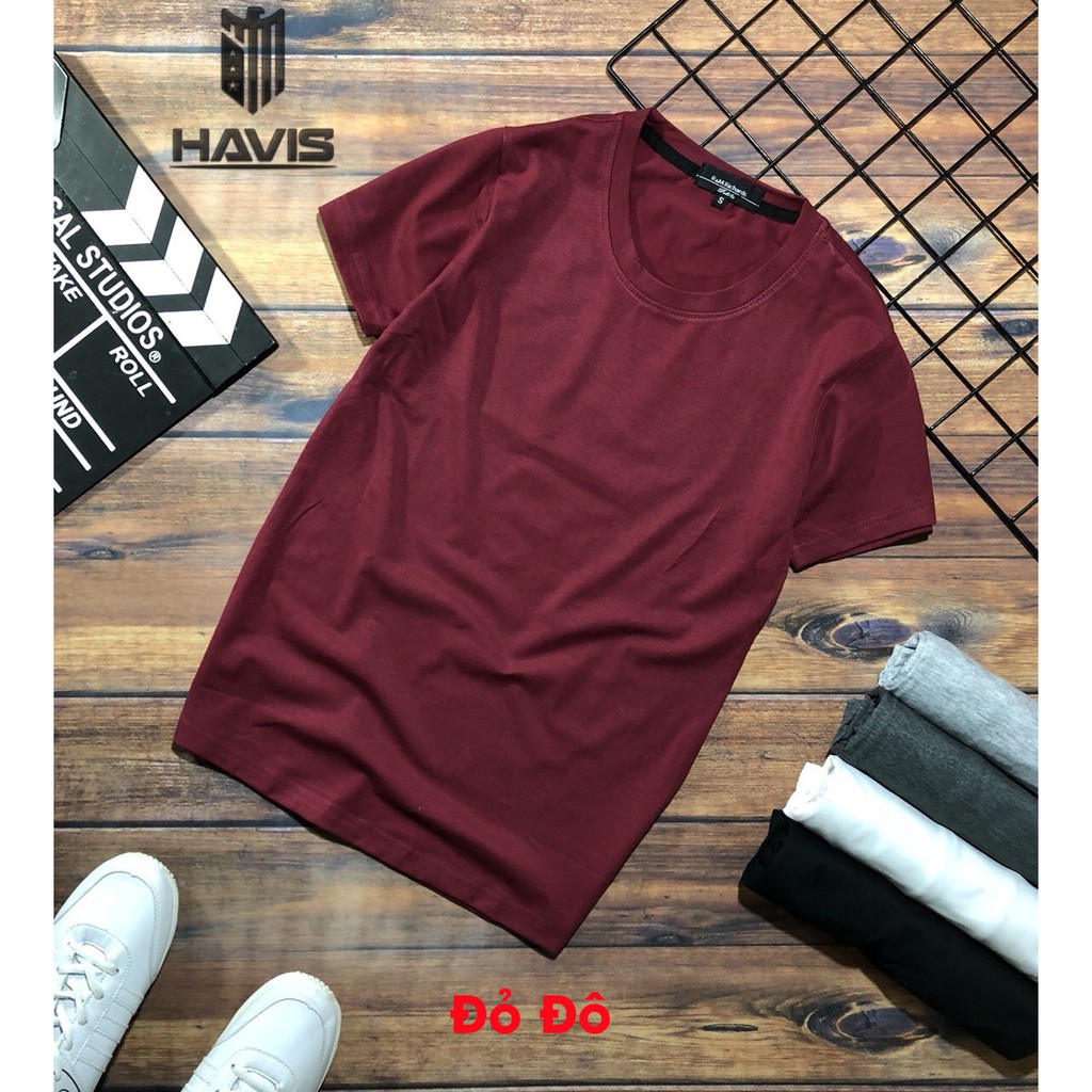 Áo thun nam cổ tròn Richard chất thun cotton thoáng mát AHQ173 | BigBuy360 - bigbuy360.vn