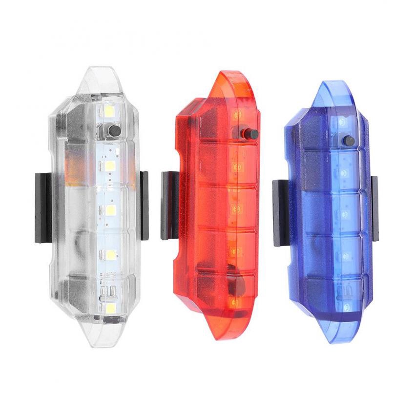 Đèn Đuôi Xe Đạp 5 Bóng Led Có Cổng Sạc Usb