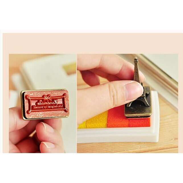 Hộp mực dấu nhiều màu