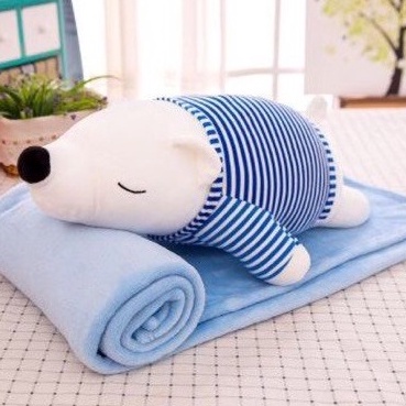 Bộ chăn gối Khủng long, Husky, Gấu, Thỏ Ghome