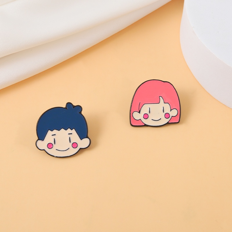 Ghim Cài Áo Hình Nhân Vật Hoạt Hình Dễ Thương
