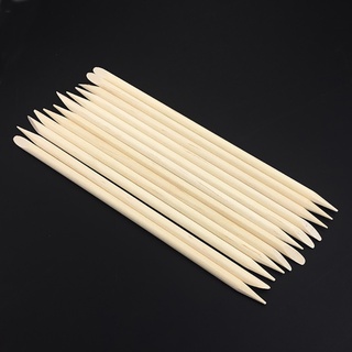 10 cây que gỗ đẩy da mini, tháo móng úp, que gỗ làm móng nail box